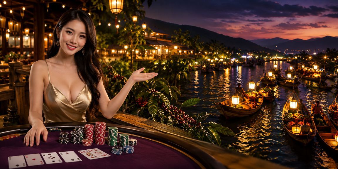 Người chơi bài và cược trực tuyến tại Buôn Ma Thuột cạnh tách cà phê