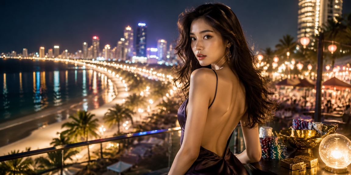 Người chơi tại chợ đêm Đà Nẵng sử dụng điện thoại để cá cược trực tuyến