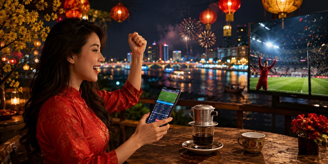 Người xem bóng đá và đặt cược thể thao tại vùng Đồng bằng Sông Cửu Long
